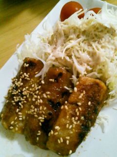 残ったお刺身で魚ステーキ、まぐろステーキ-レシピのメイン写真