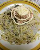 梅の実ひじきで和えるだけ冷製パスタ