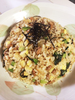 和風*納豆チャーハン-レシピのメイン写真