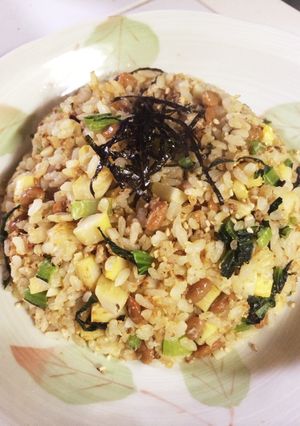 和風＊納豆チャーハン-レシピのメイン写真