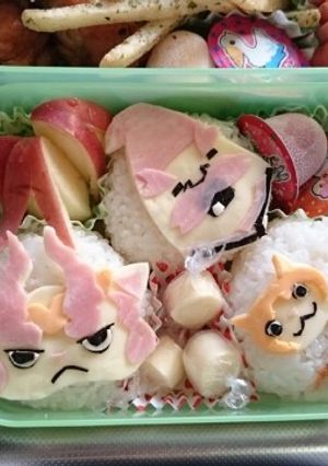 妖怪ウォッチ☆キャラ弁☆花さか爺 遠足-レシピのメイン写真