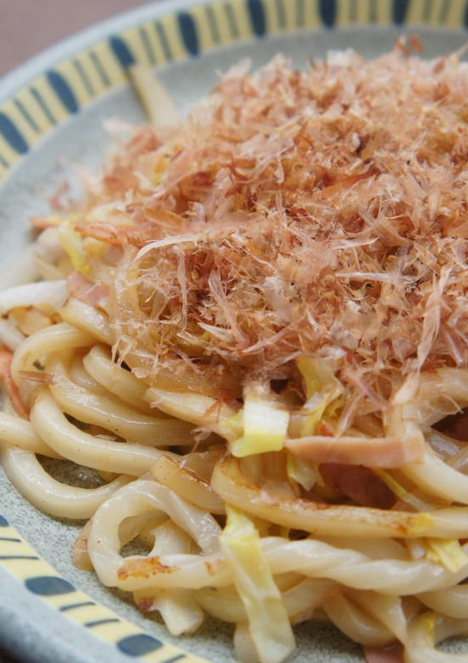 給料日前のお助け焼きうどん-レシピのメイン写真