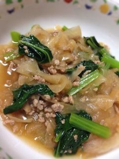 時短★簡単★大根と小松菜のくったり煮-レシピのメイン写真