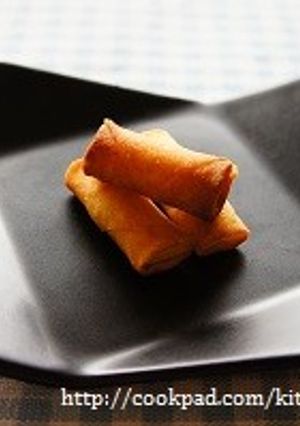 お弁当に♡ツナと端っこ野菜でミニ春巻-レシピのメイン写真
