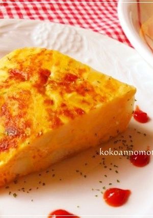 充実野菜入りスパニッシュオムレツ　炊飯器-レシピのメイン写真