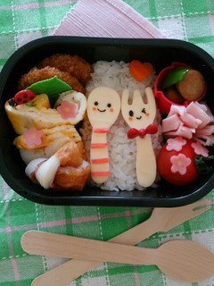☆100均の型で可愛いキャラ弁☆-レシピのメイン写真