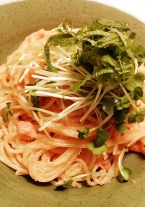 絶品!!明太子パスタ-レシピのメイン写真