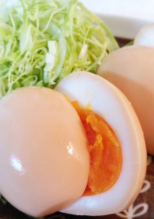 ゆで卵の味噌漬け♪-レシピのメイン写真