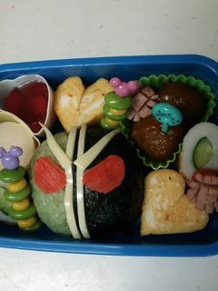 仮面ライダーダブル★キャラ弁-レシピのメイン写真
