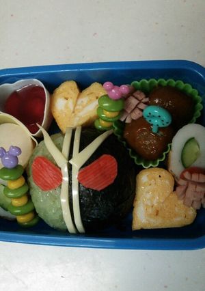 仮面ライダーダブル★キャラ弁-レシピのメイン写真
