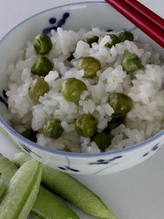 シャトルシェフdeエコ昆布茶と酒の豆ご飯-レシピのメイン写真