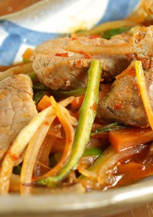 豚ヒレ肉の豆板醤焼き-レシピのメイン写真