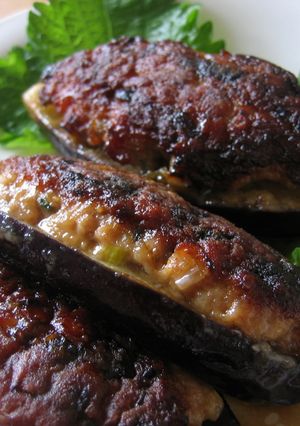 なすの挽肉のっけ照り焼き！-レシピのメイン写真