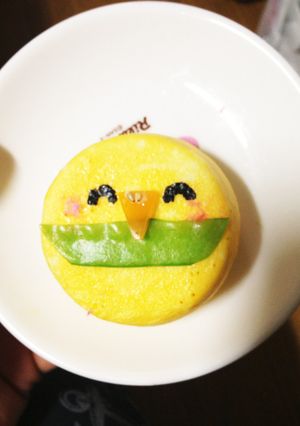 卵焼きでインコちゃん-レシピのメイン写真