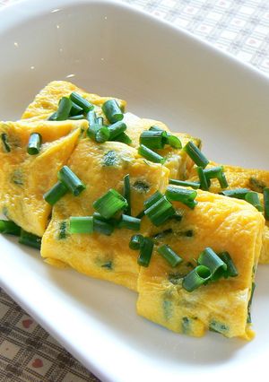 青ねぎの卵焼き-レシピのメイン写真