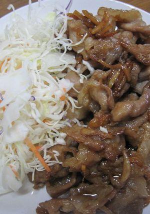 豚こま肉の醤油炒め☆-レシピのメイン写真