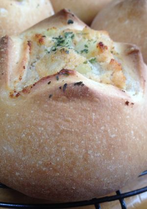 たらこ馬鹿な私が作る　タラコポテトパン-レシピのメイン写真