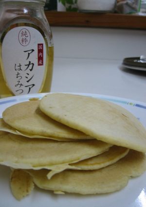 ノンオイルのパンケーキ-レシピのメイン写真