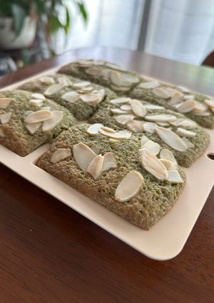 米粉で簡単 お茶フィナンシェ-レシピのメイン写真
