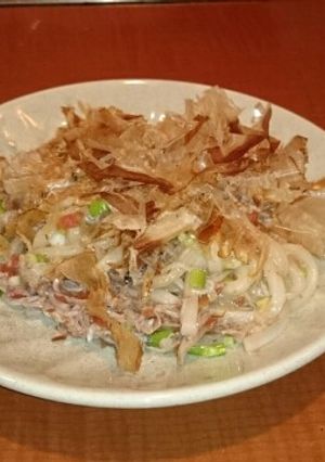 梅としらすの焼きうどん-レシピのメイン写真