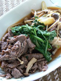 牛肉ときのこのすき煮-レシピのメイン写真
