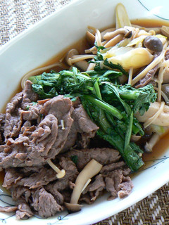 牛肉ときのこのすき煮-レシピのメイン写真