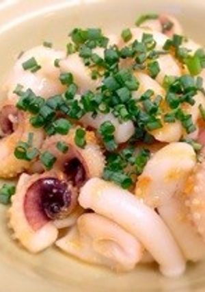 超簡単★イカ（下足）の柚子胡椒味噌和え-レシピのメイン写真