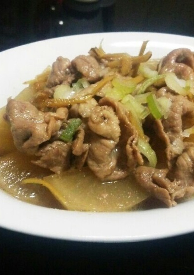 節約☆豚大根の炒め煮-レシピのメイン写真