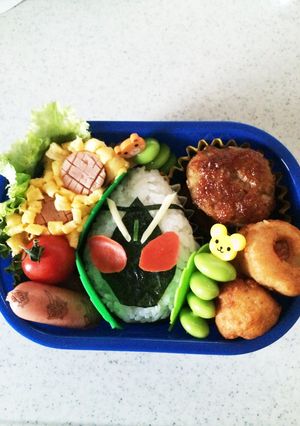 ☆キャラ弁☆仮面ライダーフォーゼ-レシピのメイン写真