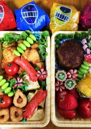 ☆親子遠足のお弁当-レシピのメイン写真