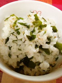 簡単☆お気に入りのじゃこ入りわかめご飯-レシピのメイン写真
