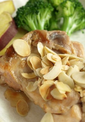 チキンソテー 温野菜添え-レシピのメイン写真