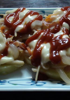 にんにくしょうゆ味野菜のじゃがいもピザ☆-レシピのメイン写真