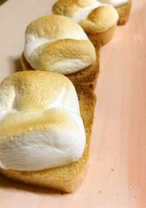 ふんわり軽い口どけ☆焼きマ麩マロ☆-レシピのメイン写真