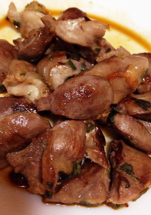 砂ずりのレモン醤油がけ-レシピのメイン写真