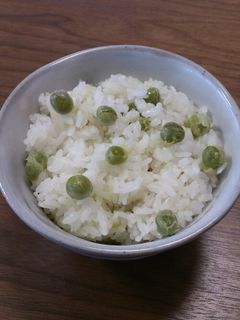 簡単☆炊飯器で豆ごはん-レシピのメイン写真