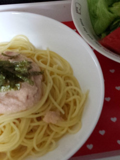 たらこスパゲッティ-レシピのメイン写真