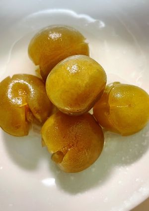 青梅のカリカリ甘酢漬け-レシピのメイン写真