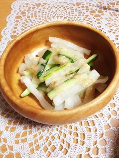 歯ごたえしっかり!大根サラダ-レシピのメイン写真