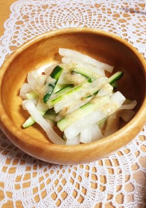 歯ごたえしっかり！大根サラダ-レシピのメイン写真