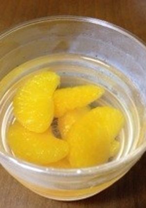 みかんゼリー(^○^)-レシピのメイン写真
