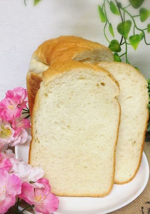 HB早焼き☆水あめin豆乳ふわふわ食パン-レシピのメイン写真