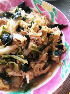 超簡単!キャベツと油揚げの蒸し煮-レシピのメイン写真