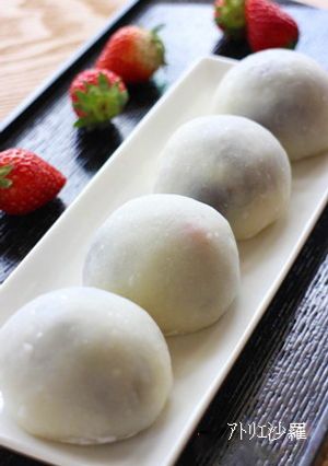 レンジde簡単！もちもち✿いちご大福✿-レシピのメイン写真