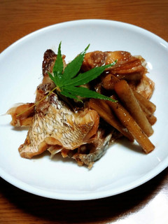 我が家の*鯛のあら煮-レシピのメイン写真