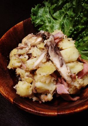 舞茸の和風ポテトサラダ-レシピのメイン写真