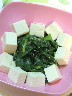 にら豆腐(冷奴)-レシピのメイン写真