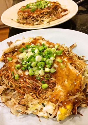 春巻の皮でお手軽 本場の広島お好み焼き！-レシピのメイン写真