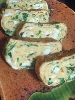 ニラ入り卵焼き-レシピのメイン写真