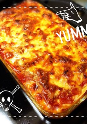 餃子の皮！簡単ラザニア♪-レシピのメイン写真